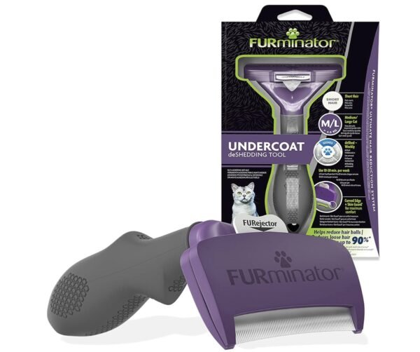 FURminator deShedding Tool for Cats
